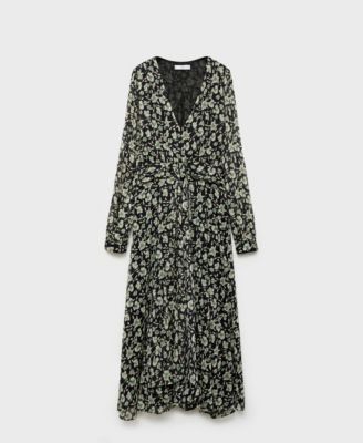 Women's Floral Chiffon Dress