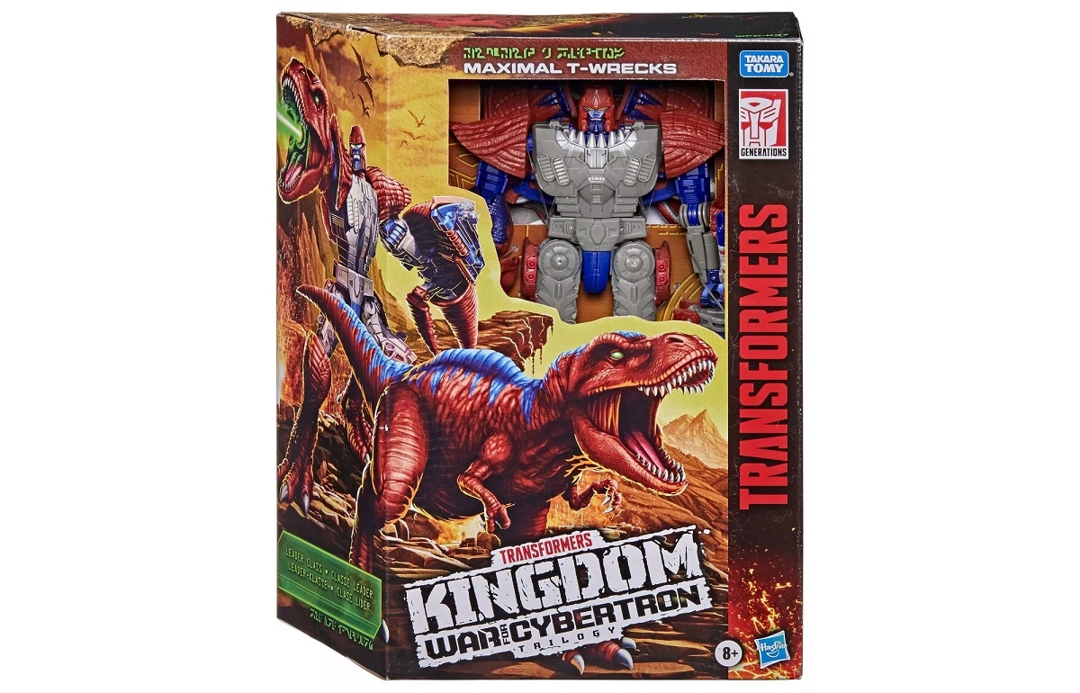 Transformers Wfc-K37 Maximal T-Wrecks Leader Class Generations War for Cybertron Kingdom Chapter
