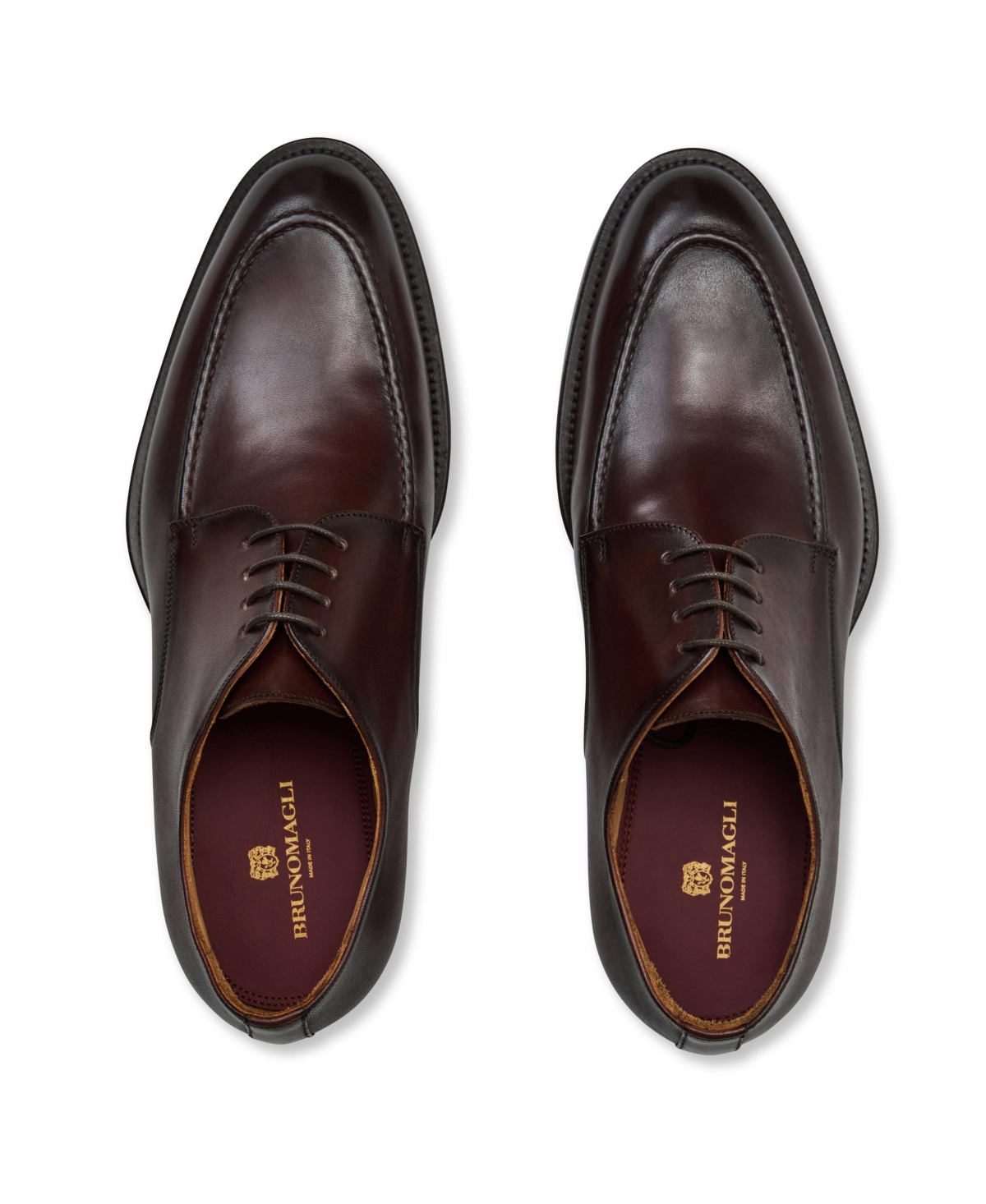 Bruno Magli Men's Santino Lace-up Shoes In Rust