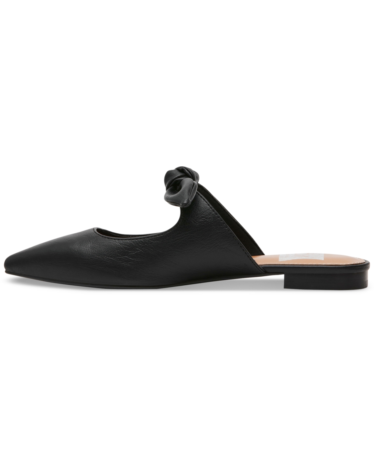 Dv Dolce Vita Women's Christian Bow Knot Mule Slide Flats In Black