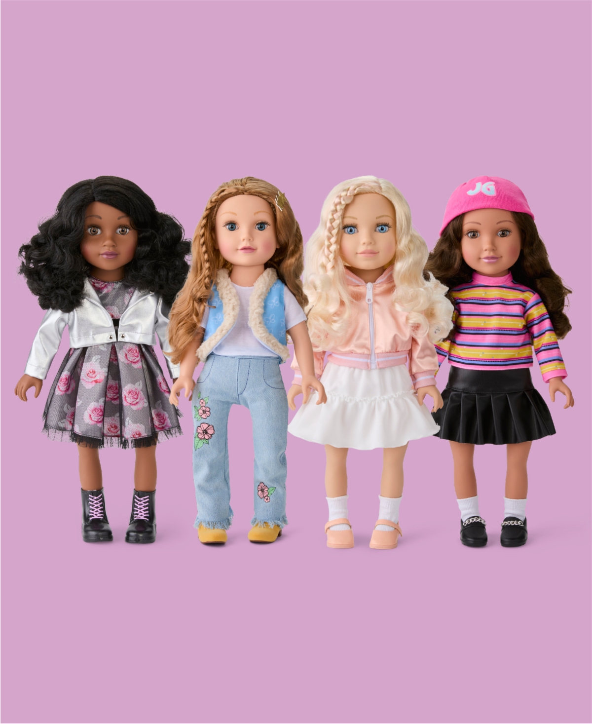 Journey Girls 18" Fashion Doll In Light,pastel Brown