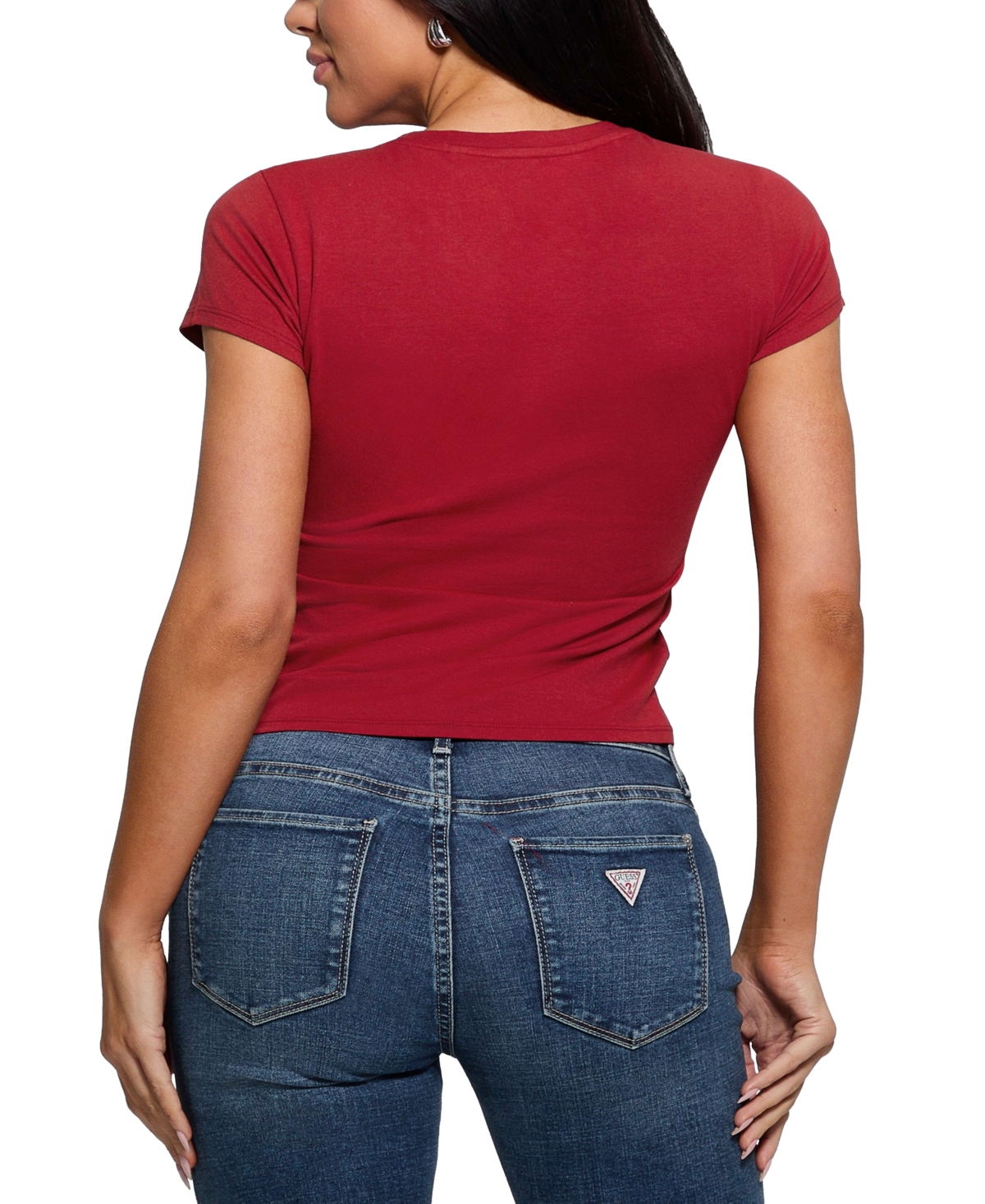 Guess Women's Cherry Bomb Graphic Short-Sleeve T-Shirt