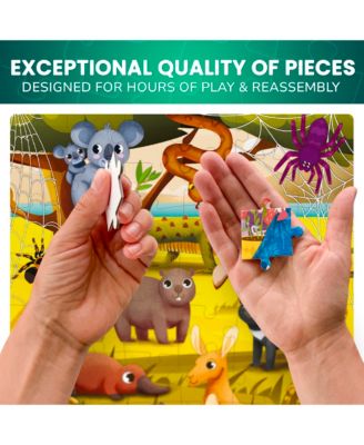 4 x 60 Pieces Jigsaw Puzzles for Kids Ages 4-6