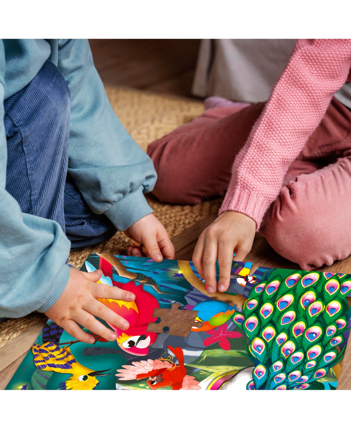 Quokka 4 x Pieces Jigsaw Puzzles for Kids Ages 4-6 - birds, australia