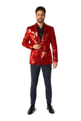 Men's Shiny Party Blazer - Sequins USA