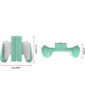 DOYO Switch Joycons Detachable Grip Compatible with Nintendo Switch/Switch OLED JoyCons Controllers, Nintendo Switch Accessories (Light-Green)