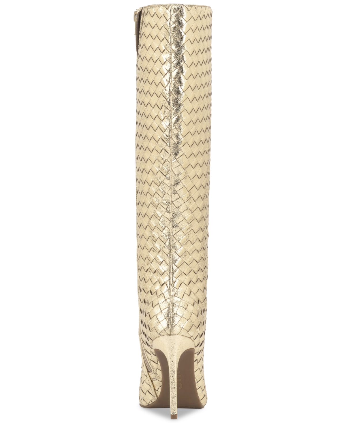 Inc International Concepts Women's Savonia Woven Knee High Boots, Created For Macy's In Gold Woven