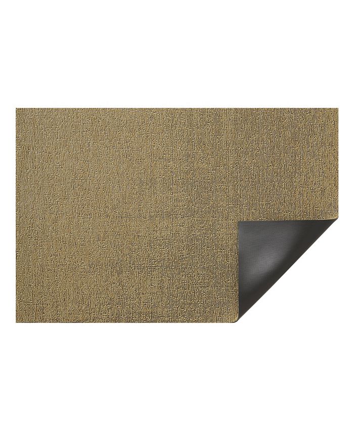 Chilewich Martha Stewart Heathered Shag Doormat, 18x28 - Tan/Beige - No Size