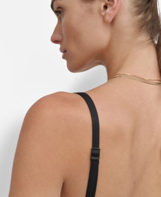 Women's Shirred U-Wire Bandeau Bikini Top