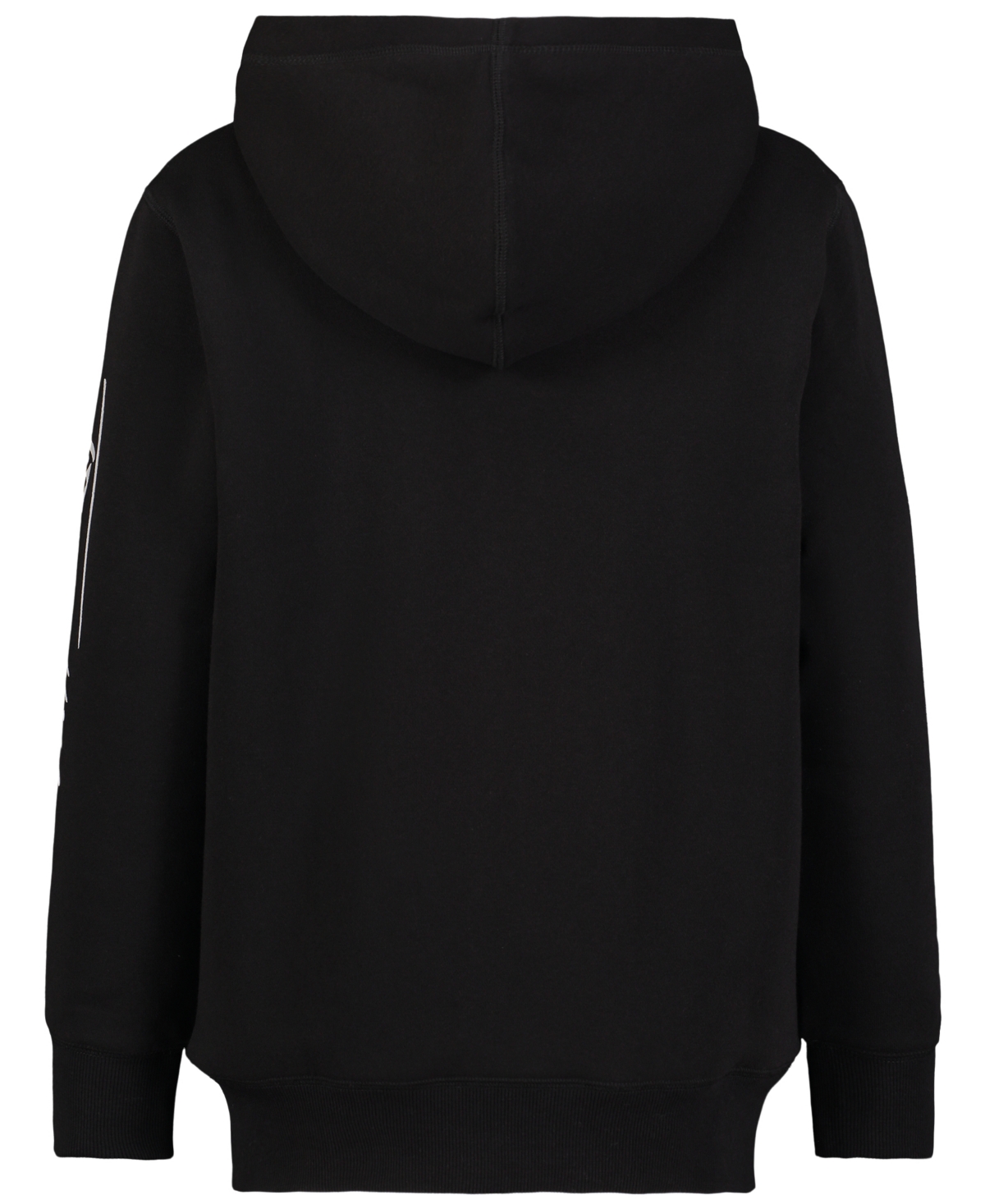 Tommy Hilfiger Toddler And Little Boys Tommy Script Zip Front Sherpa Hoodie In Black