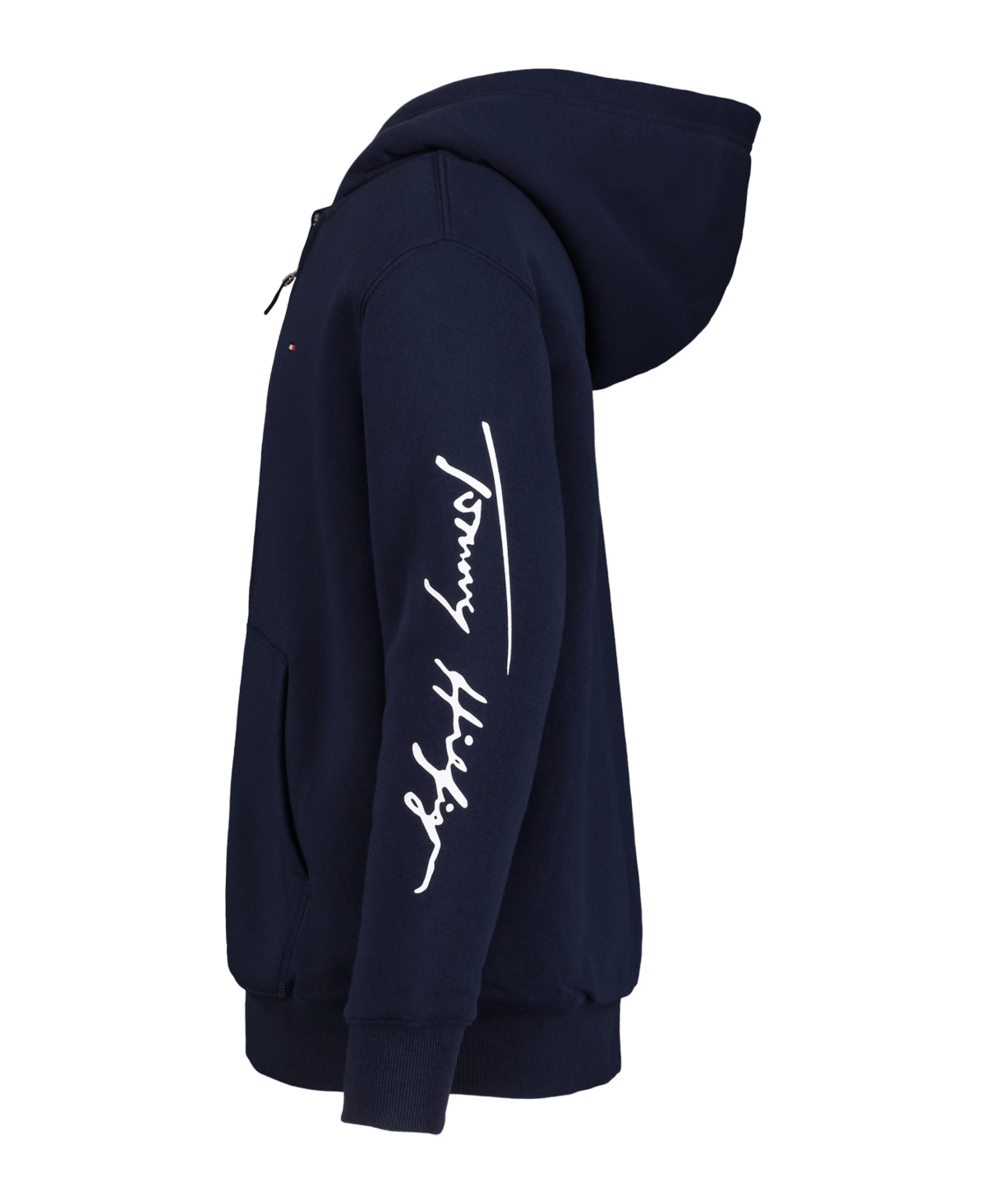 TOMMY HILFIGER TODDLER AND LITTLE BOYS SCRIPT FULL ZIP SOFT SHERPA HOODIE 