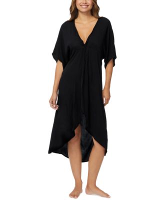 Juniors' Paradise Twist-Front Cover-Up Dress