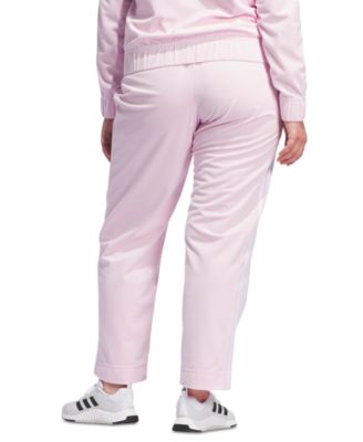 adidas Plus Size Y2K Glam Velour Wide-Leg Track Pants - Macy's