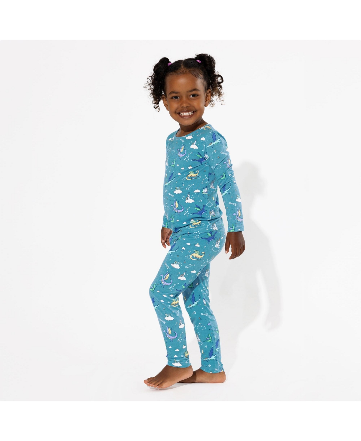Shop Bellabu Bear Girls Girls Enchanted Unicorn Set Of 2 Piece Pajamas