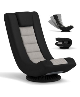 360° Swivel Gaming Chair 4 Position Adjustable Folding Floor Sofa Indoor
