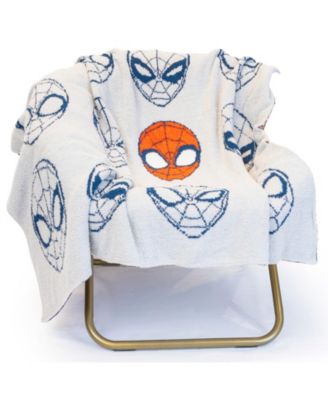 Spiderman Spidey Expressions Feather Knit Throw Blanket, 50" x 60"