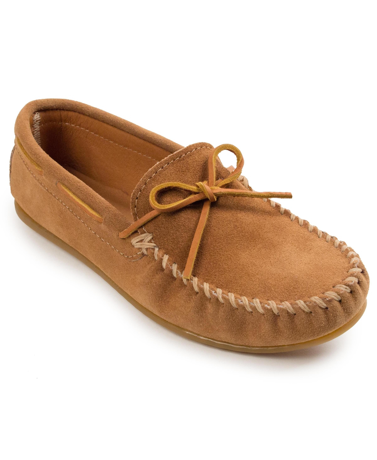 Minnetonka Men's Suede Classic Moc Loafers