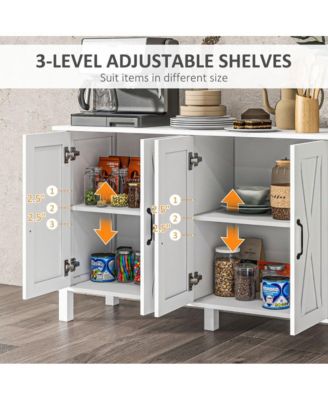 Kitchen Buffet Cabinet for Stylish Storage and Organization, Perfect for Dining Room and Kitchen Decor