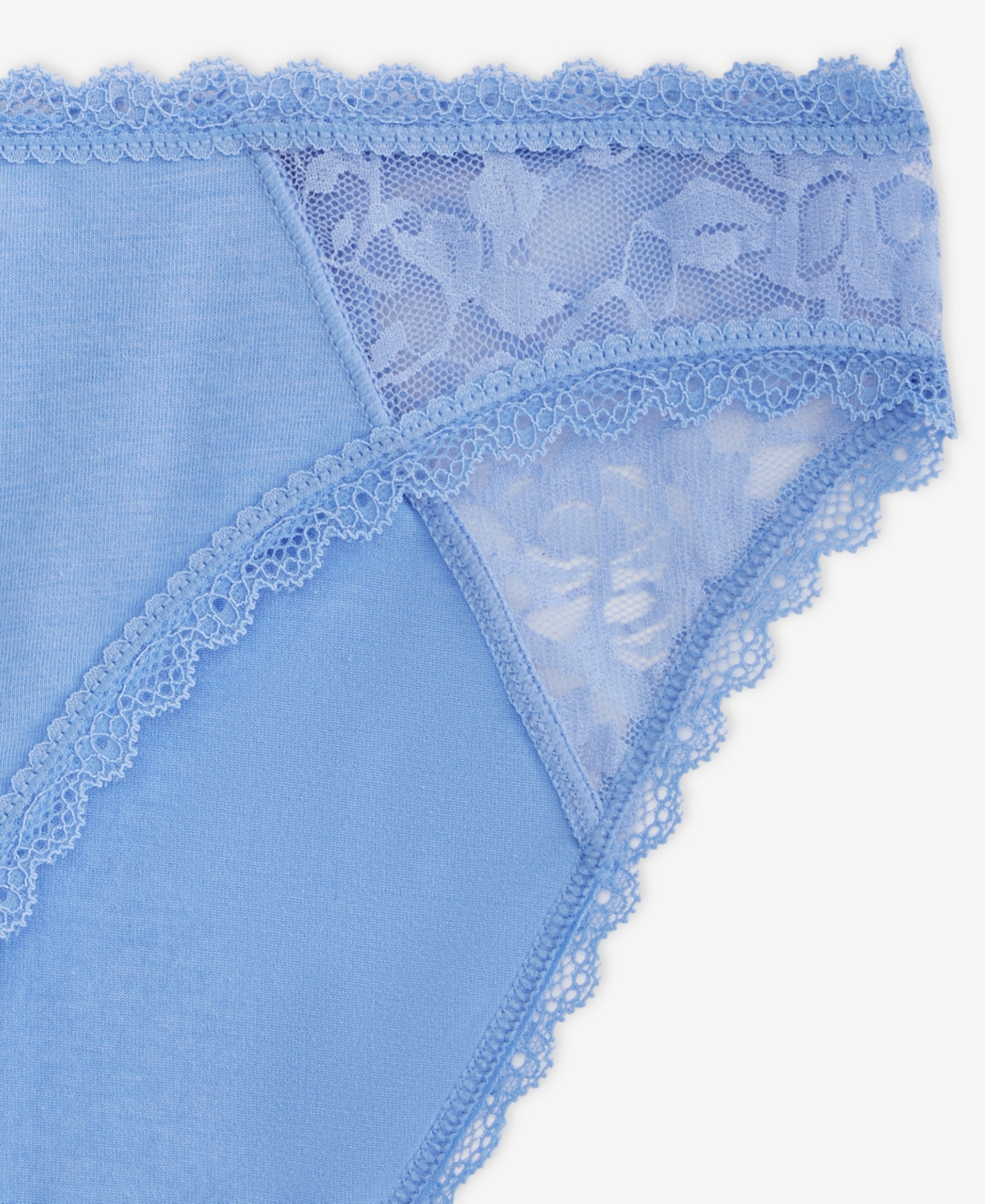 State Of Day Women's Lace Bikini Underwear, Exclusively At Macy's In Yacht Blue