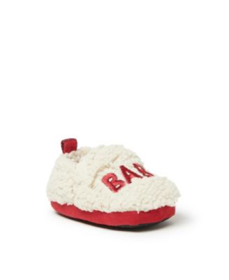 Baby Buffalo Check Bear Closed Back Slipper
