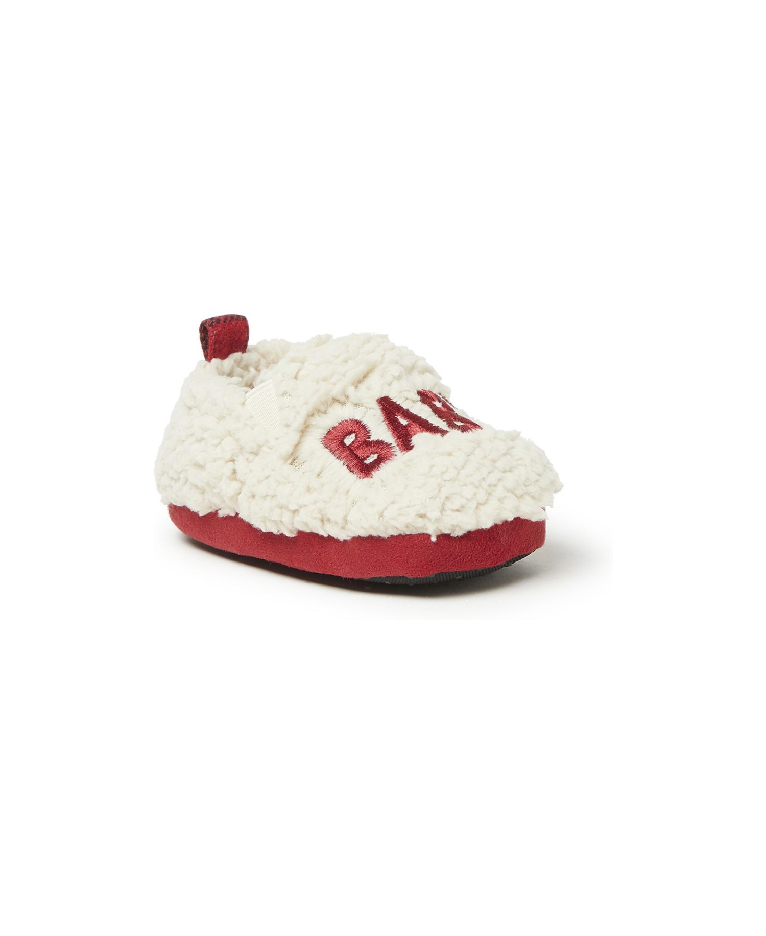 Baby Buffalo Check Bear Closed Back Slipper