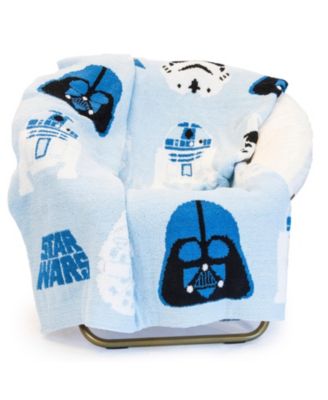 Star Wars The Blue Side 50x60 Feather Knit Throw Blanket