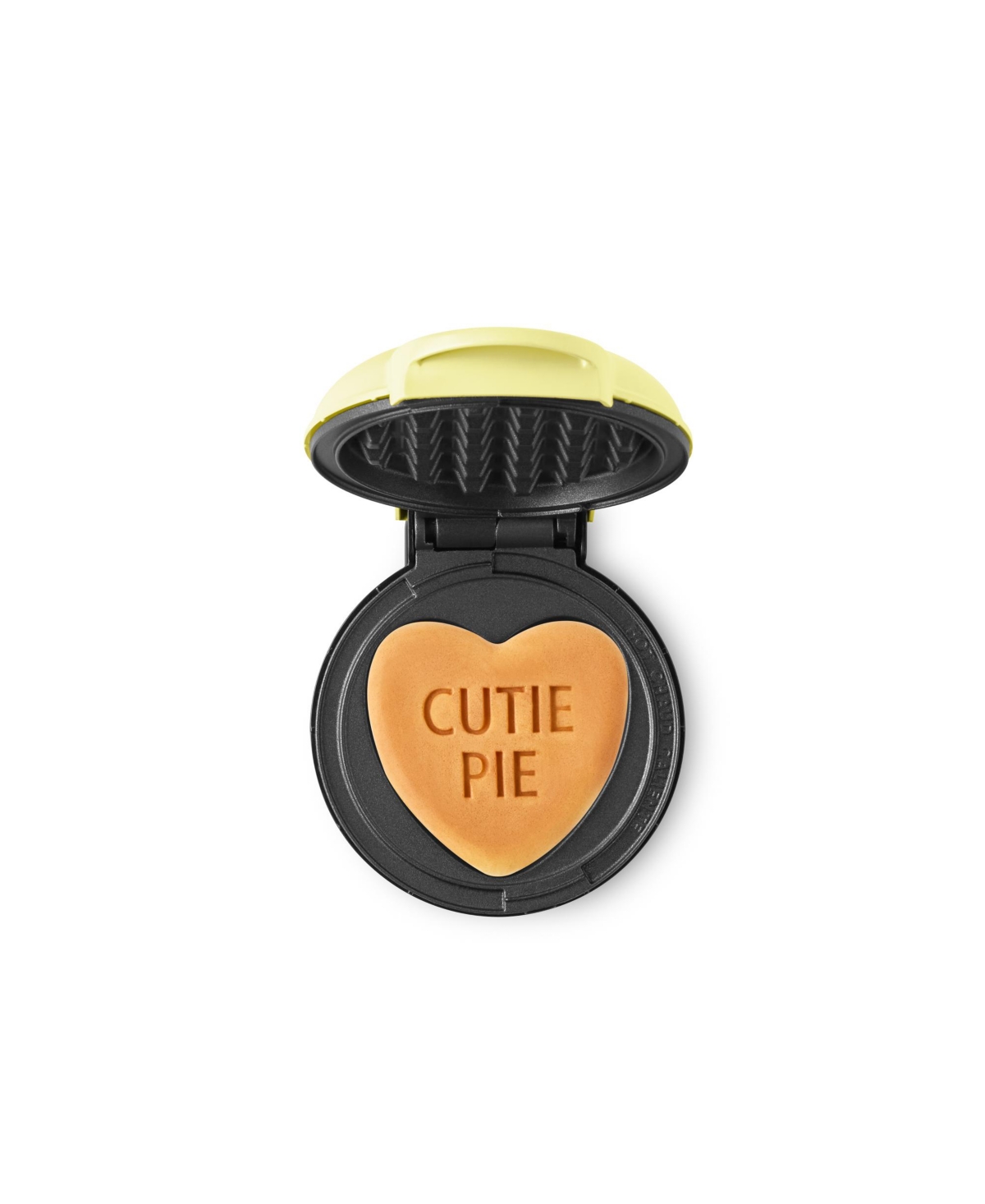 Dash X Sweethearts Cutie Pie Heart Mini Waffle Maker In Light Yellow