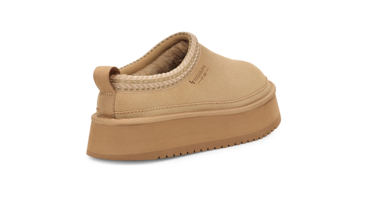 Koolaburra By Ugg Women's Burree Slip-on Platform Slippers In Desert Storm