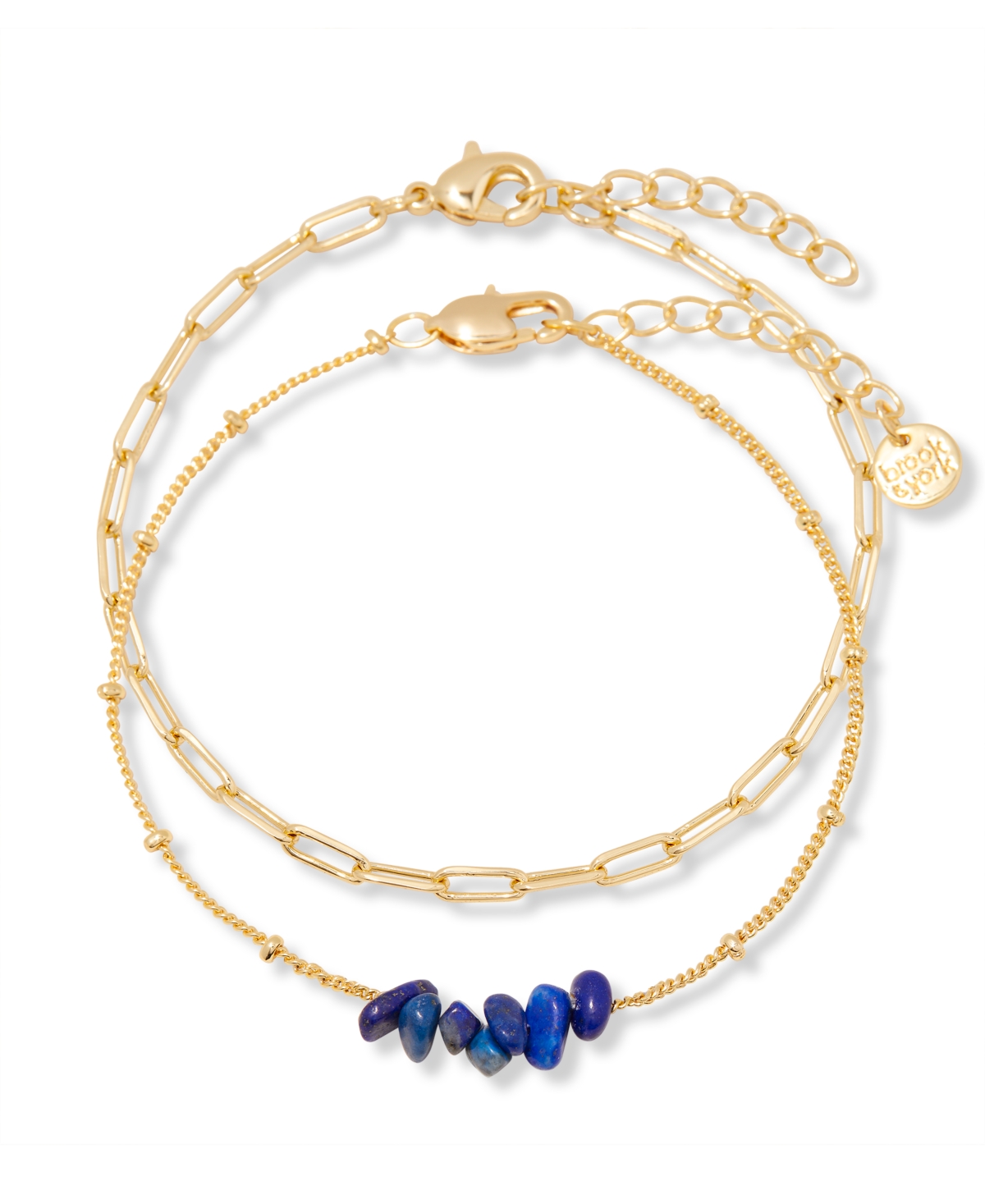 Brook & York Alex Birthstone Bracelet In Blue