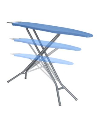 Products Adjustable Height, 4 Leg Ironing Board with Mesh Top and Iron Rest