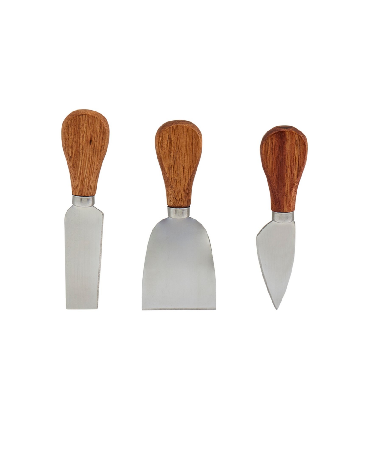 Tabletops Gallery Acacia Round Serving Board 5-piece Set In Wood