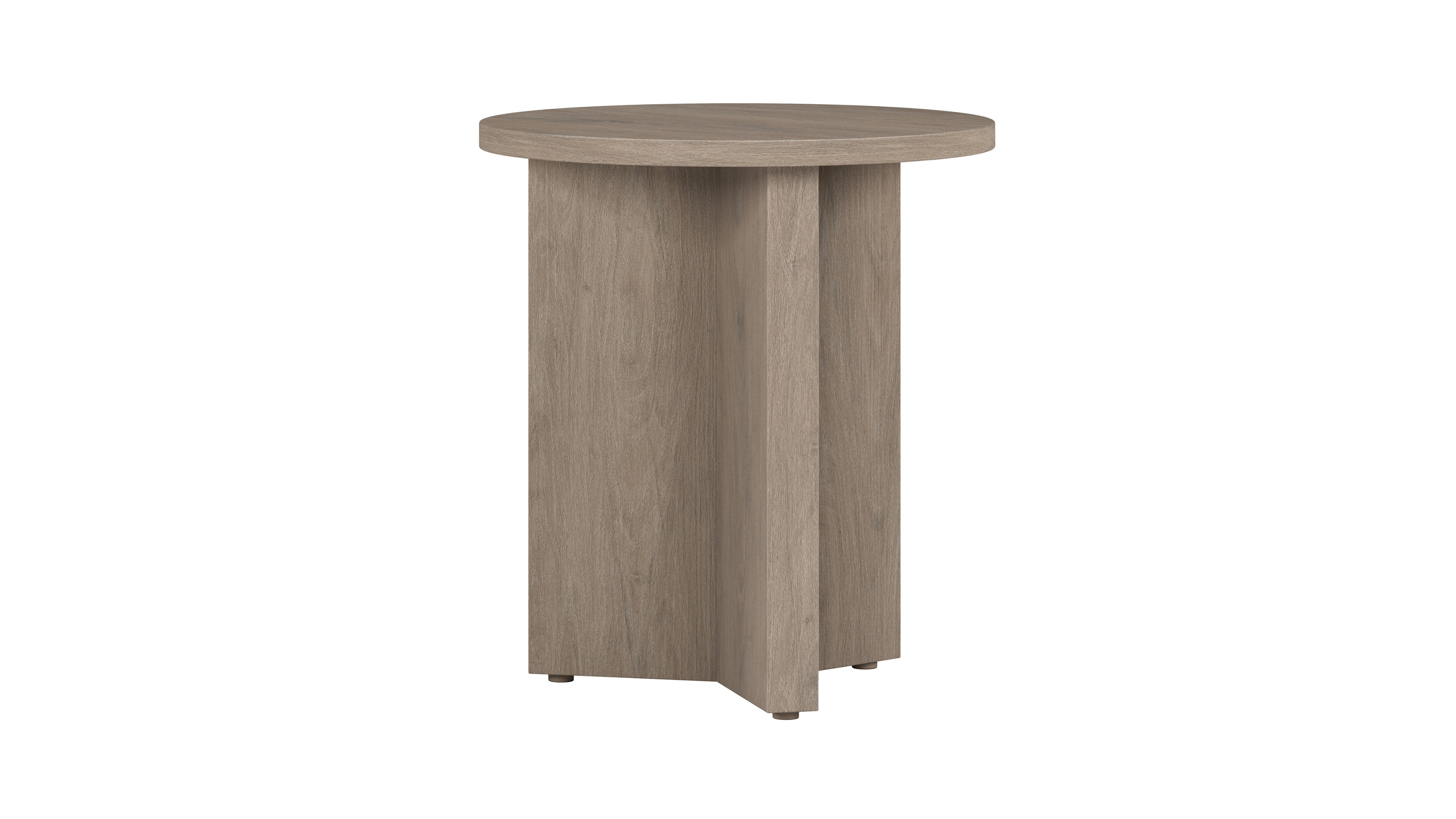 Hudson & Canal 20" Anders Wide Round Side Table