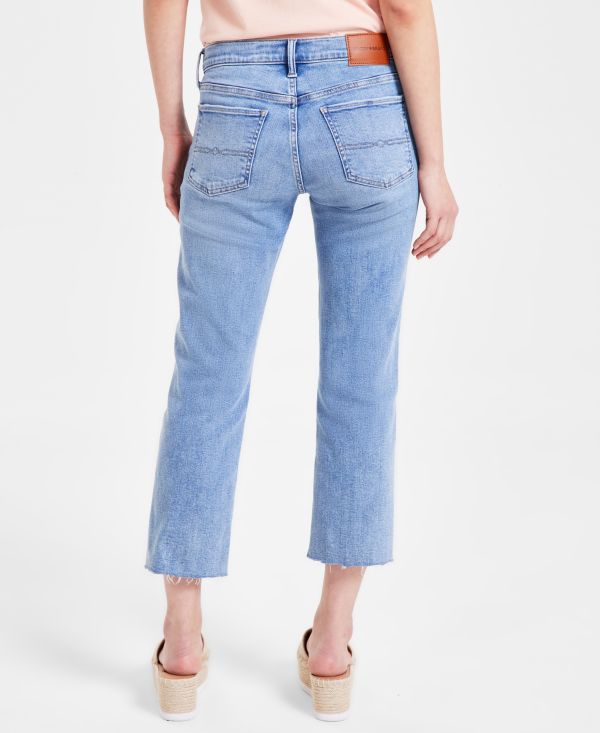Lucky Brand Women's Mid-rise Cropped Jeans In Capwin Wash