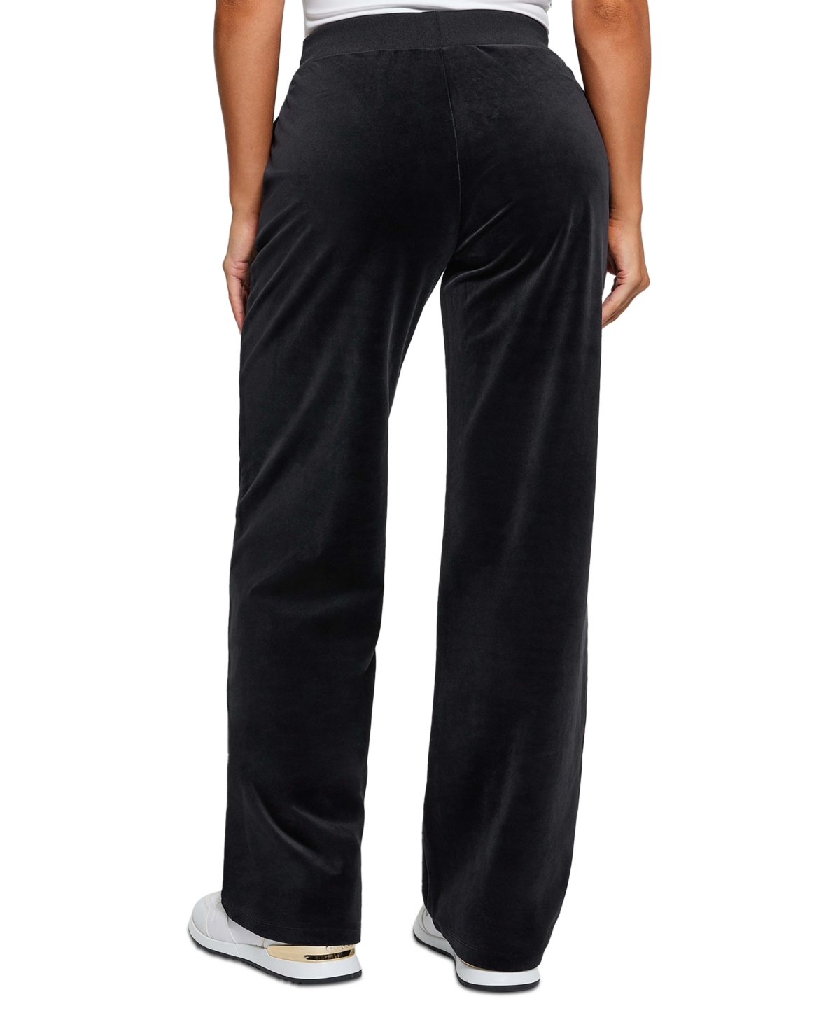 Guess Women's Pull-on Drawstring Pants In Jet Black A996