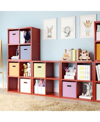 Solid Wood 4 Tall Cube Organizer