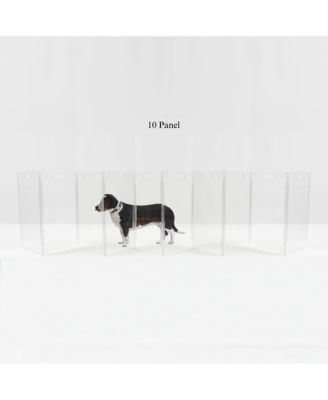 Low Pet Gate Zig Zag Options 10 panel
