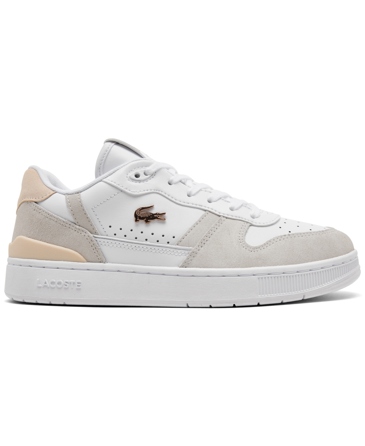 LACOSTE WOMEN'S T-CLIP SET CASUAL SNEAKERS FROM FINISH LINE 