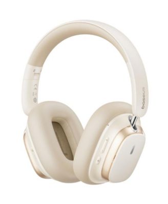 Wireless Headphones Noise Cancelling Over-Ear Bluetooth Headphones H1s, White