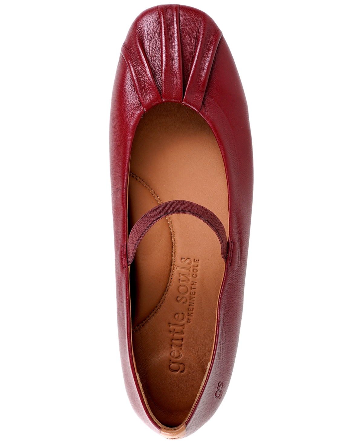 Gentle Souls Women's Walden Mary Jane Flats In Rio Red Leather