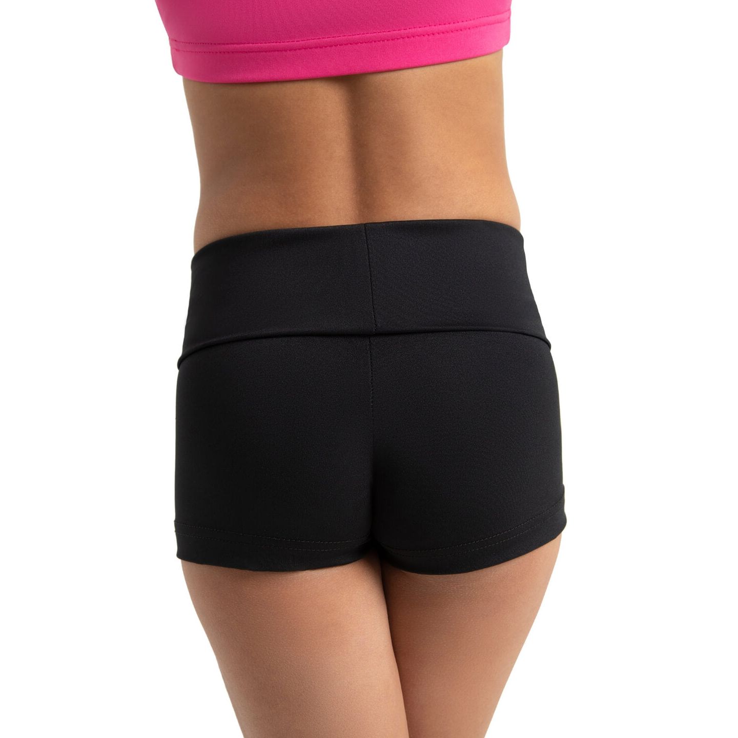 Трусы-шортики Fold-Over для девочек — Capezio, цвет: Чёрный — фото 4