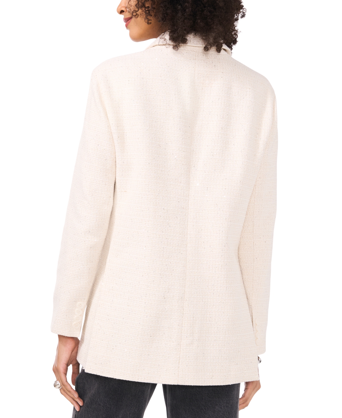 VINCE CAMUTO WOMEN'S EMBELLISHED NOTCHED-COLLAR BLAZER 