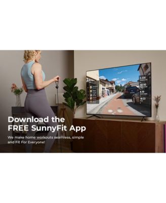 Smart Stand/Sit Mini Elliptical Exercise Trainer