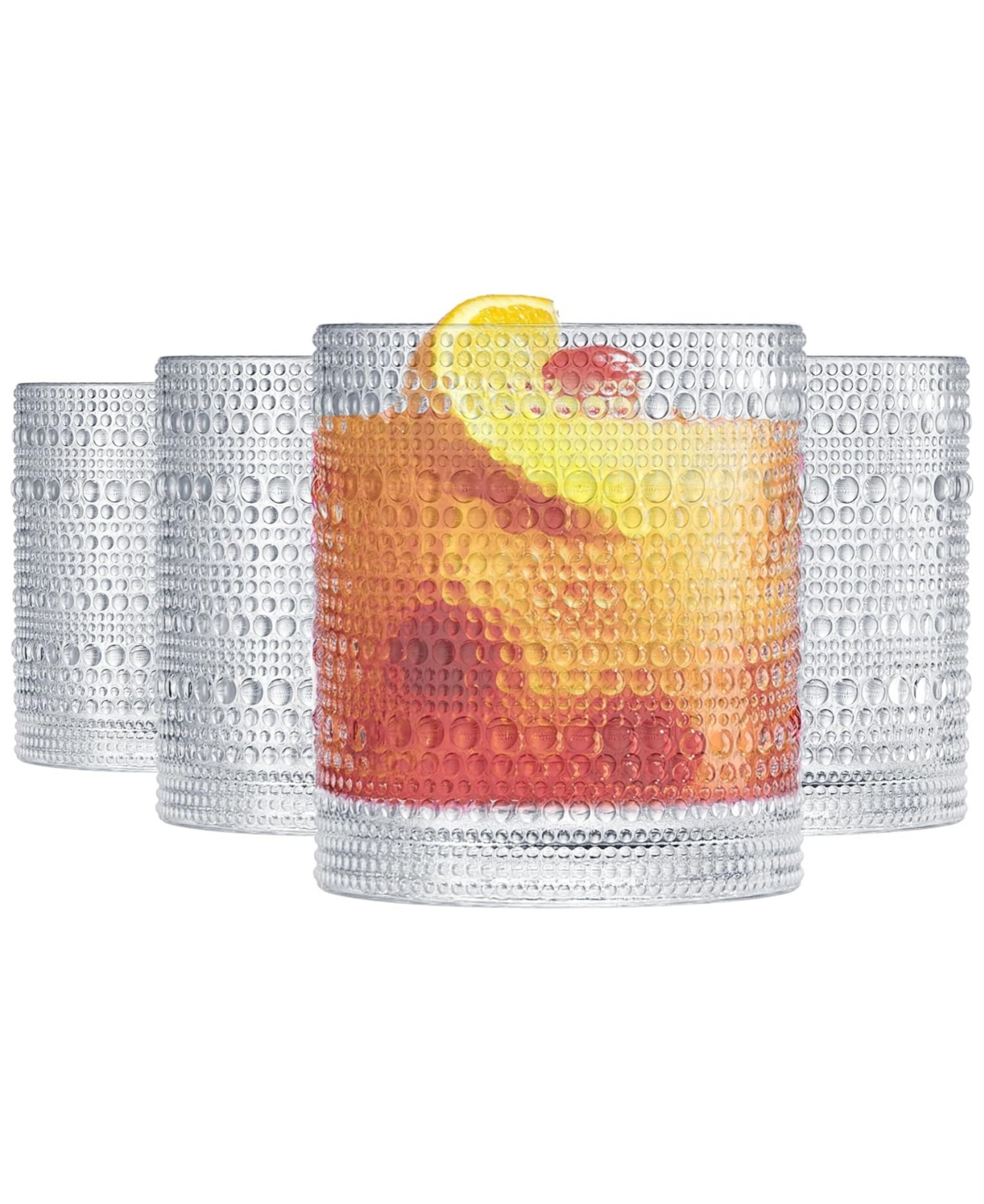 The Wine Savant Classic Drinking Glasses, Set Of 4 In Clear