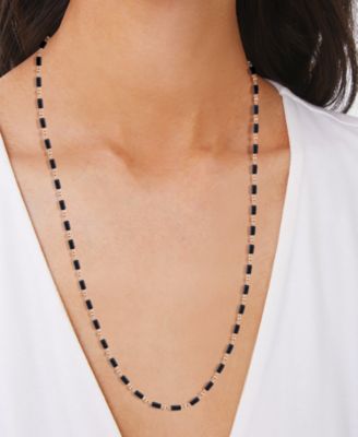 Gold-Plated Crystal Necklace