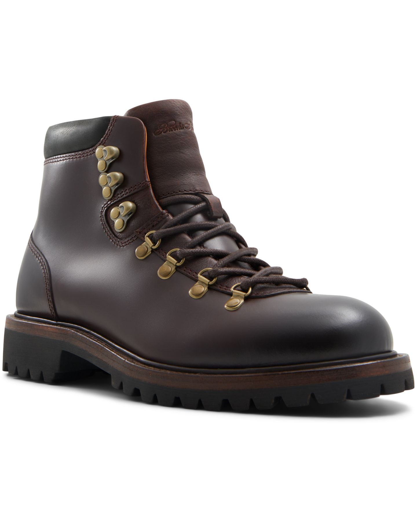 Мужские ботинки Brooks Brothers Roosevelt Lace Up Hiking, цвет: Bordo — фото 1