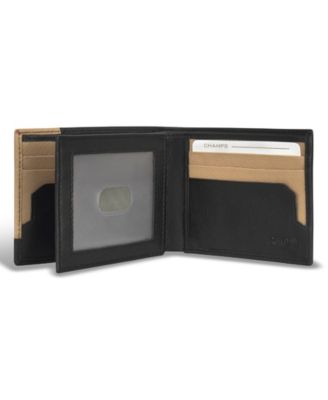 Men's Iconic Collection Leather Center Wing Wallet