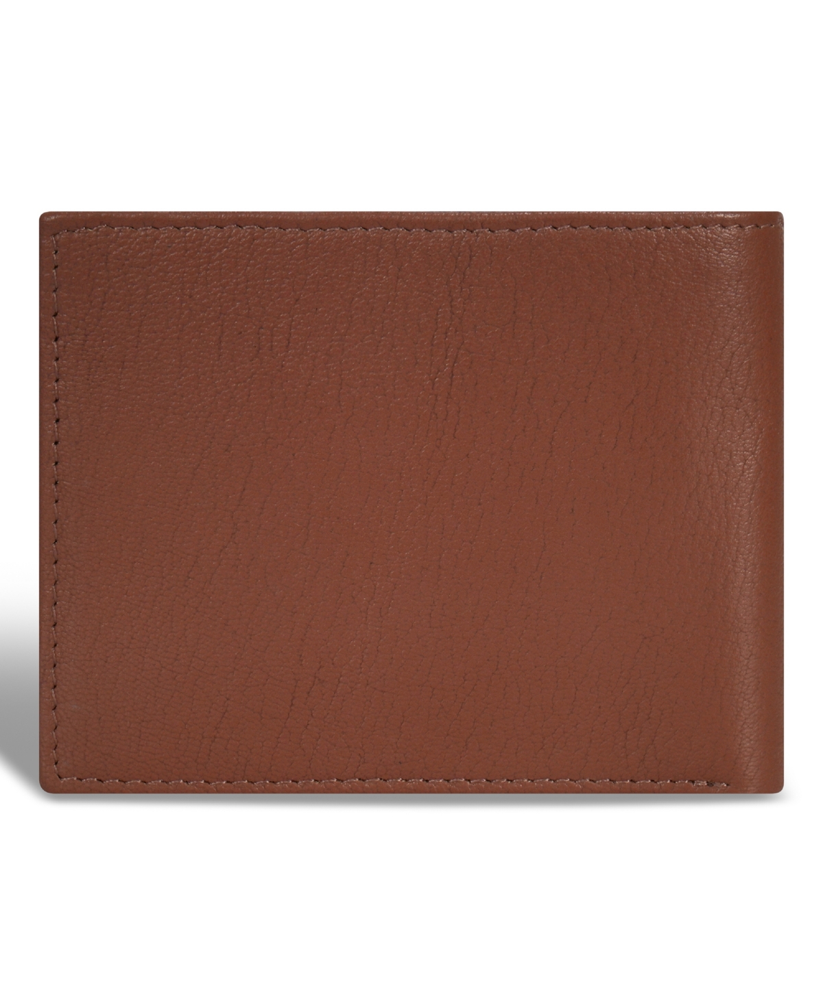 Shop Champs Men's Onyx Collection Leather Top Wing Wallet In Brown