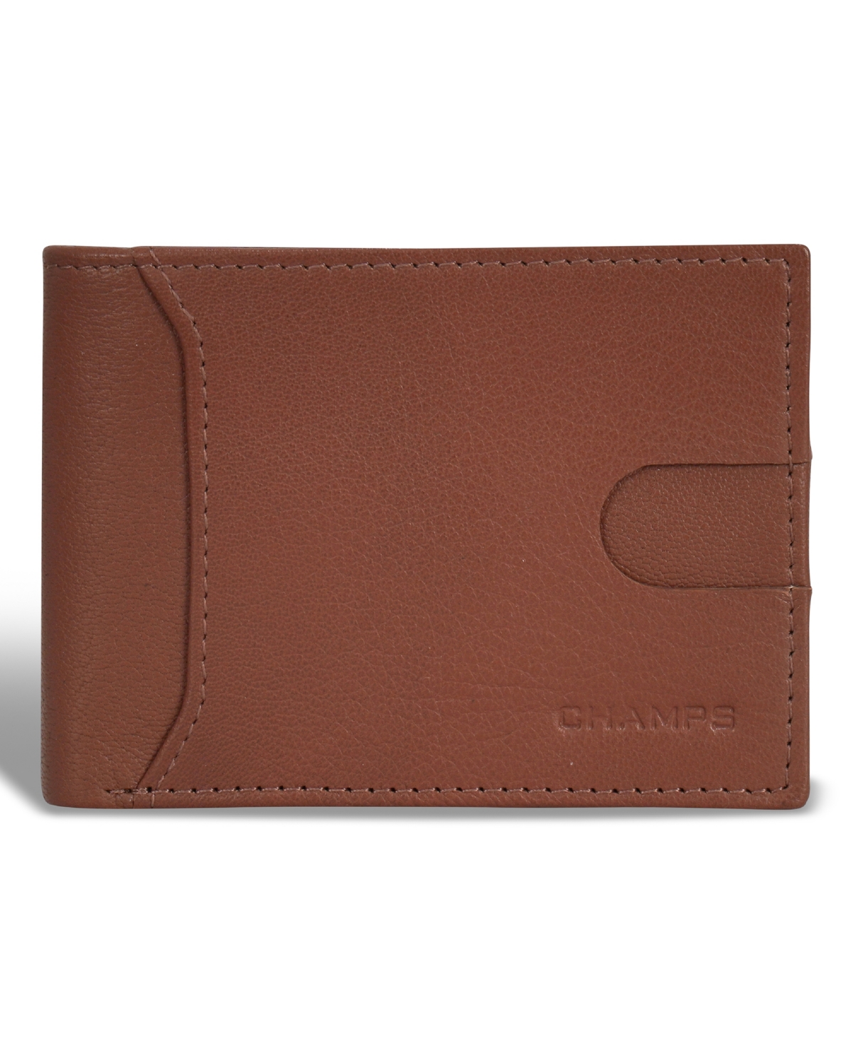 CHAMPS MEN'S ONYX COLLECTION LEATHER ACCESS BI-FOLD WALLET 