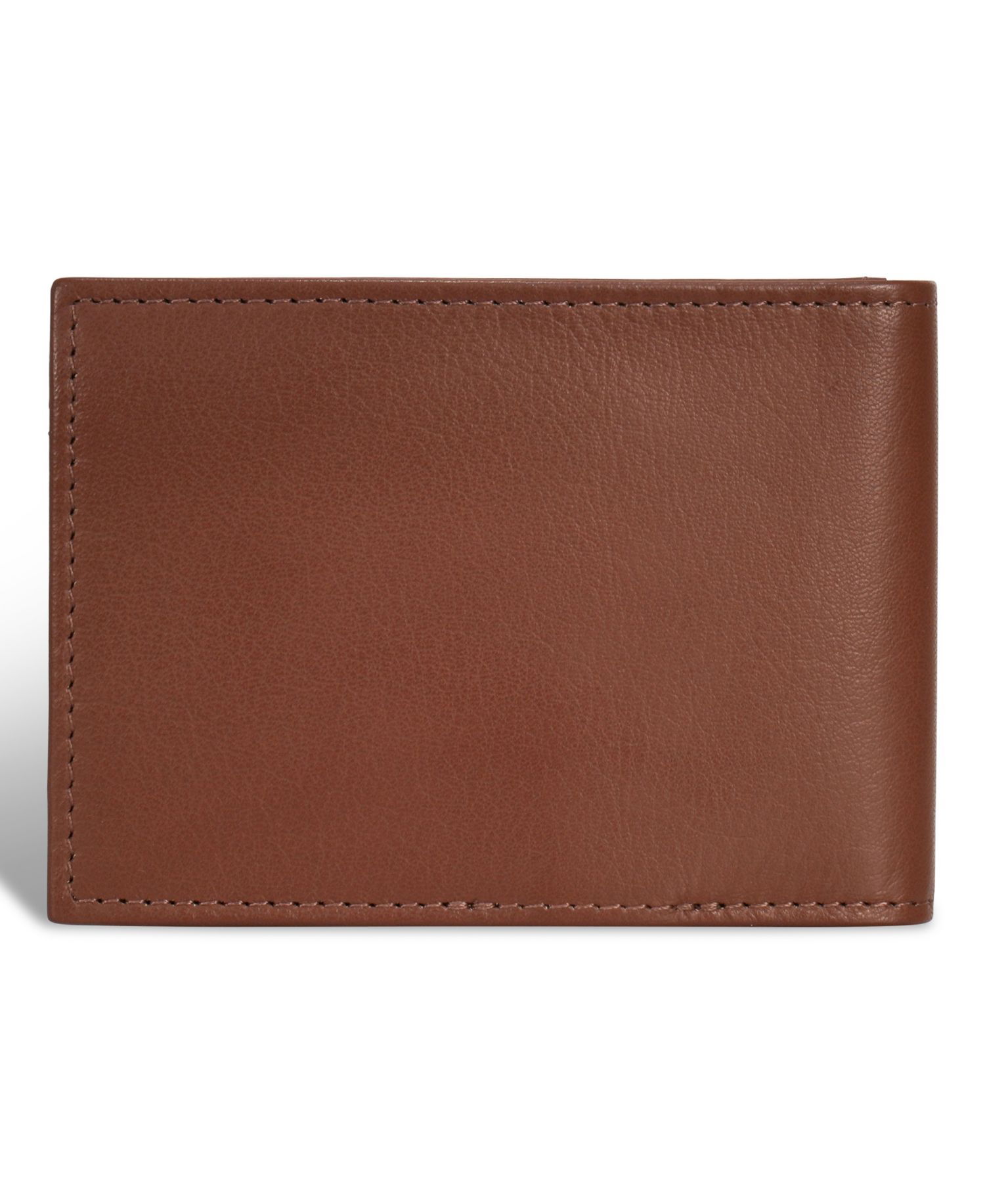 Men's Onyx Collection Leather Bi-Fold Clip Wallet