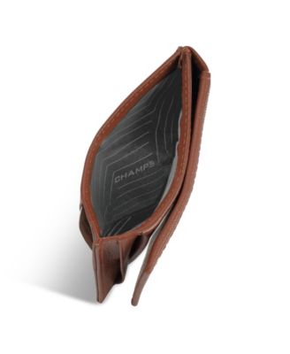 Men's Onyx Collection Leather Mag Hybrid Card Holder